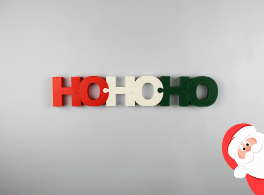 3D-Printed-HO-HO-HO-Christmas-Puzzle