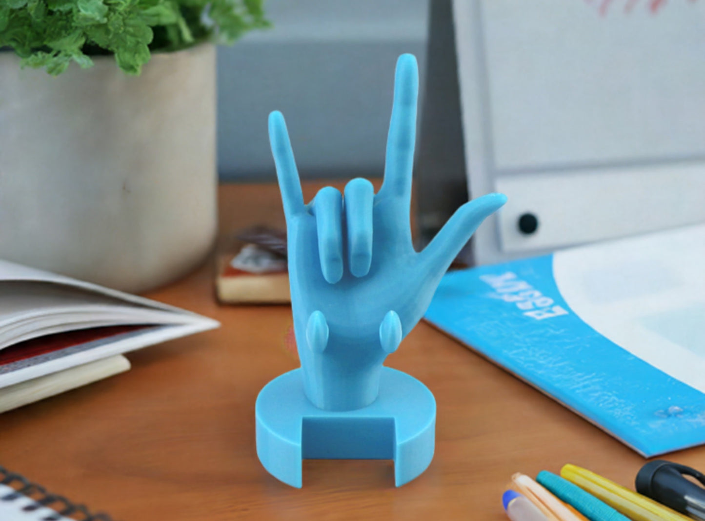 "I LOVE YOU" Sign Language Phone Holder
