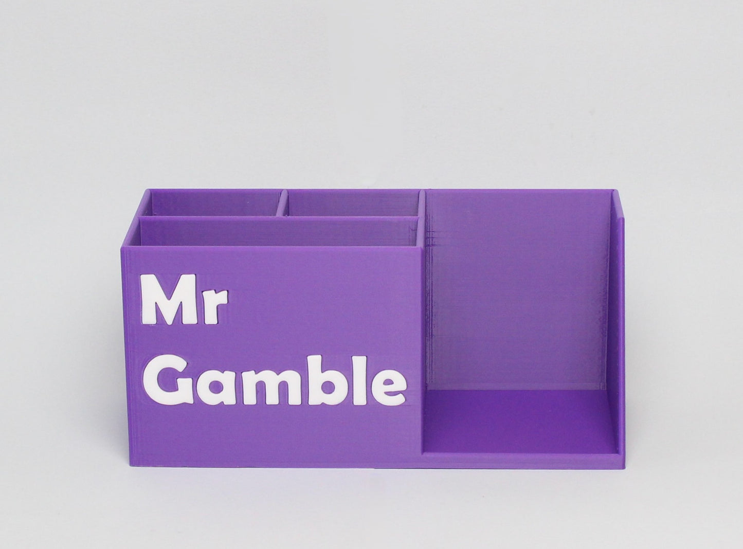 3D Printed Personalised Desk Organiser
