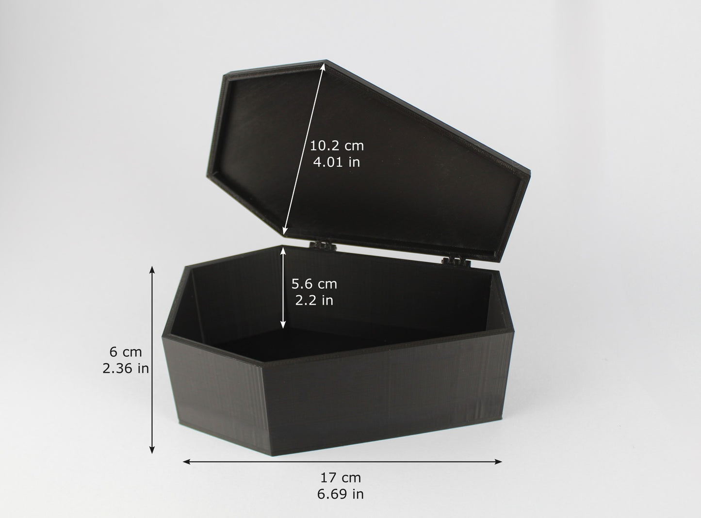 Personalised Halloween Coffin Treat Box