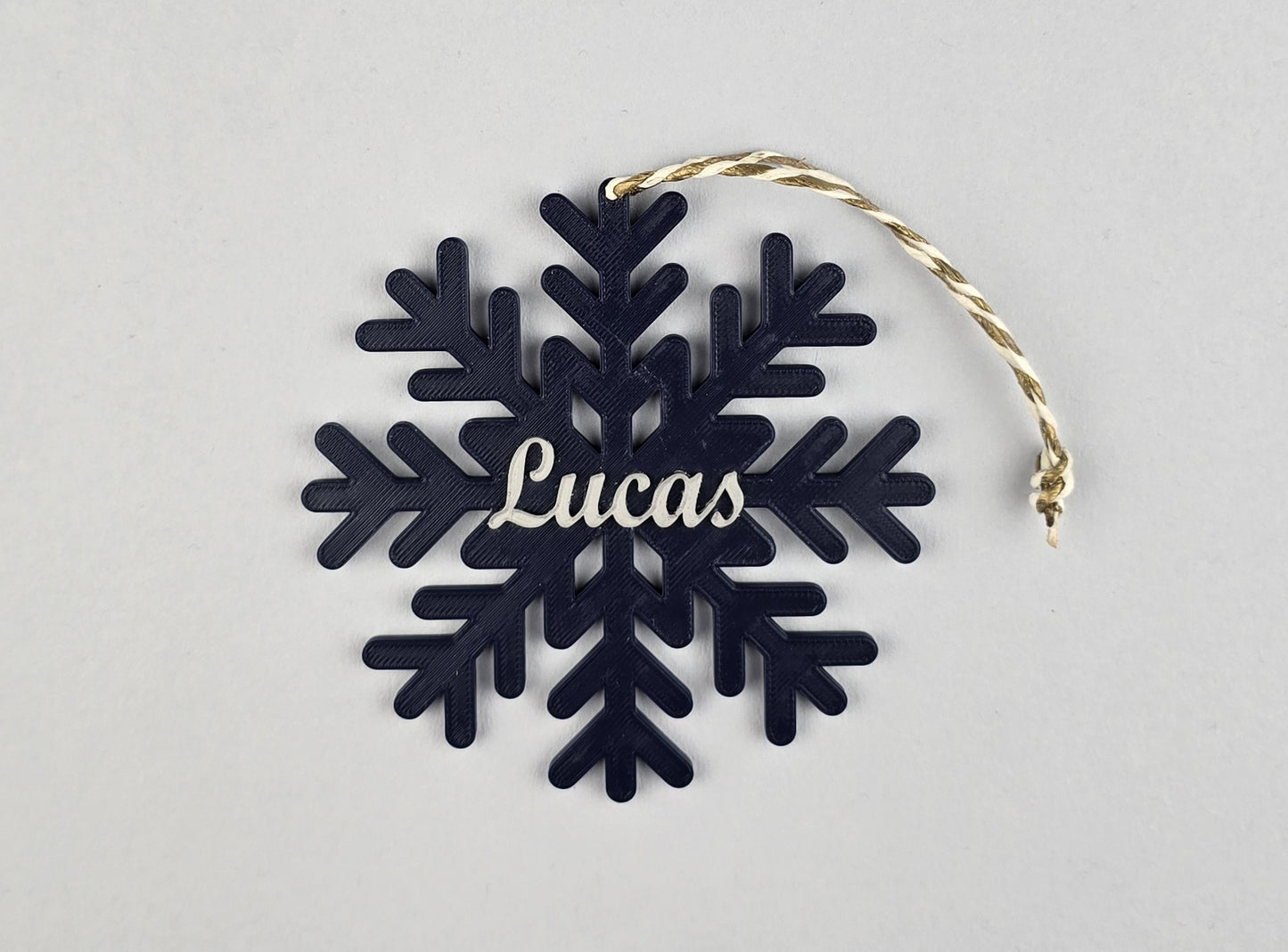 Personalised Snowflake Ornament