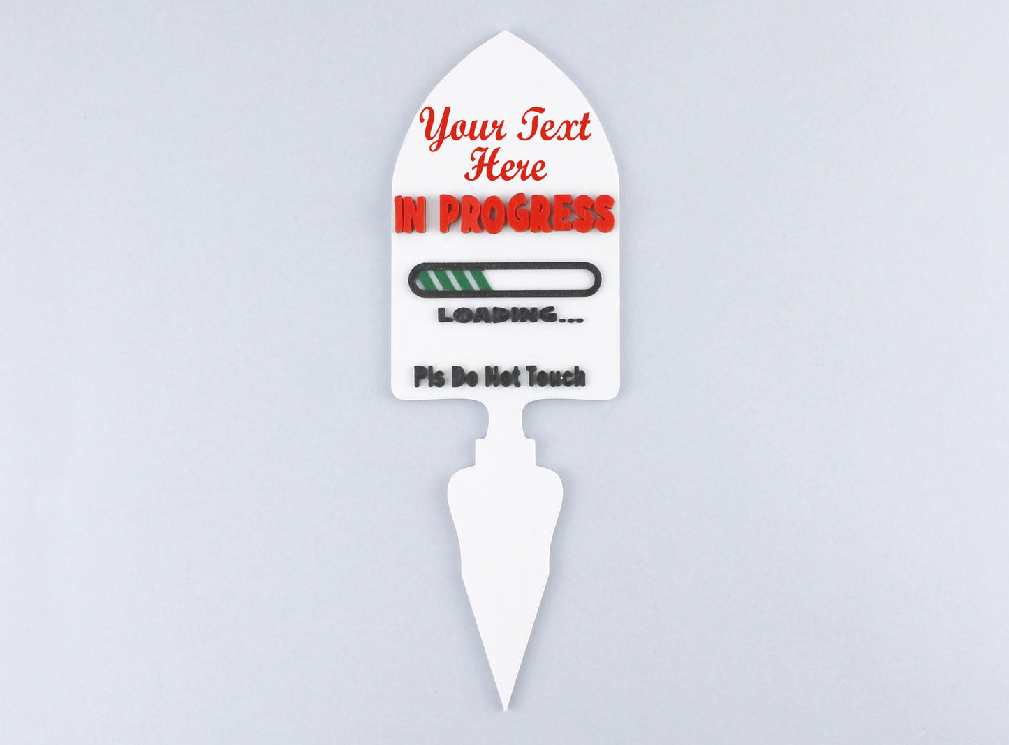 Personalised Trowel Shaped Plant Marker