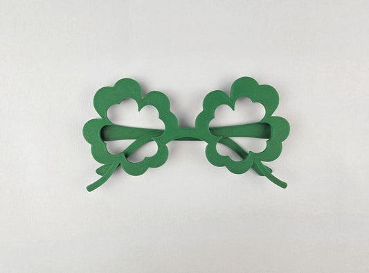 St. Patrick's Day Glasses - Clover