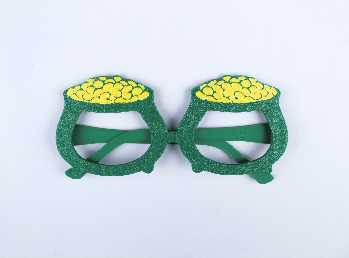 3D Printed St. Patrick's Day Pot Of Gold Glasses