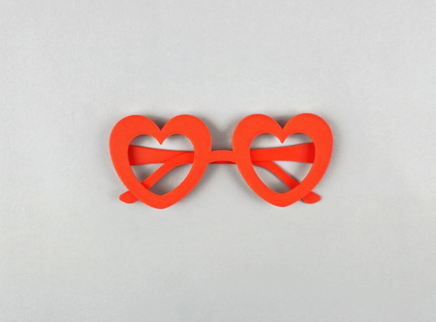 3D Printed Valentine's Day Glasses Heart