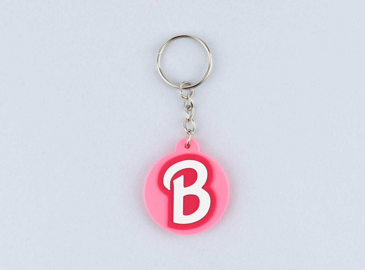 Barbie Logo Style Keychain