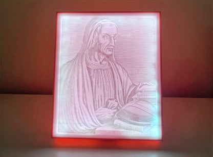 Custom Lithophane Lamp