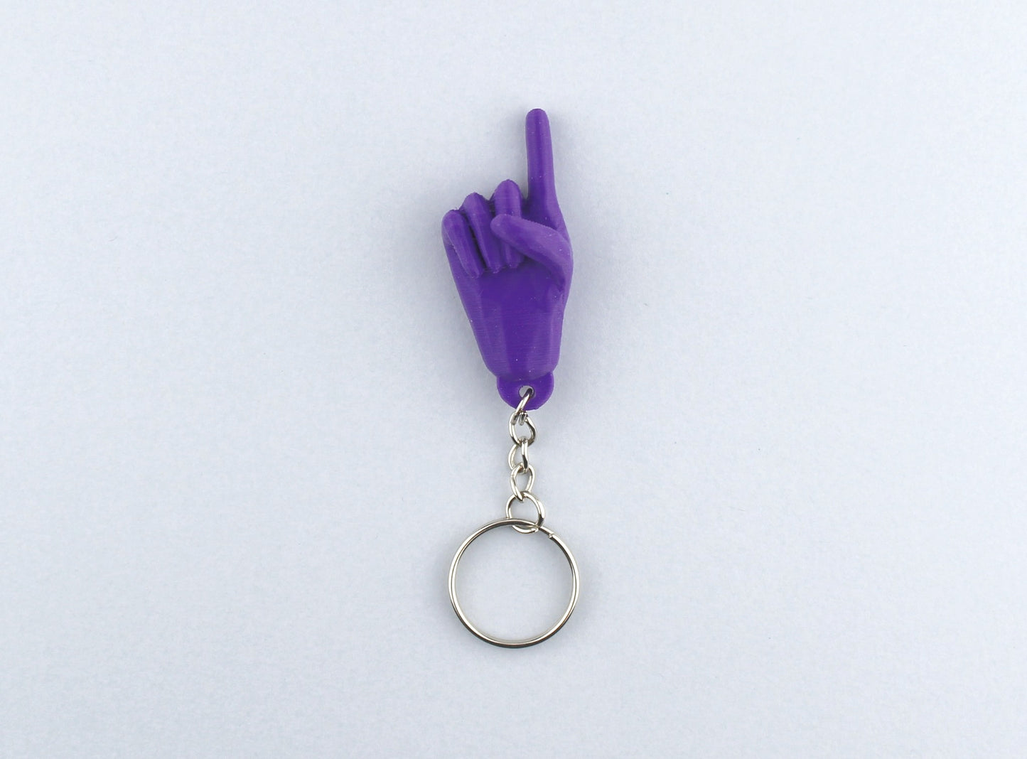 Finger Point Hand Gestures Keychains