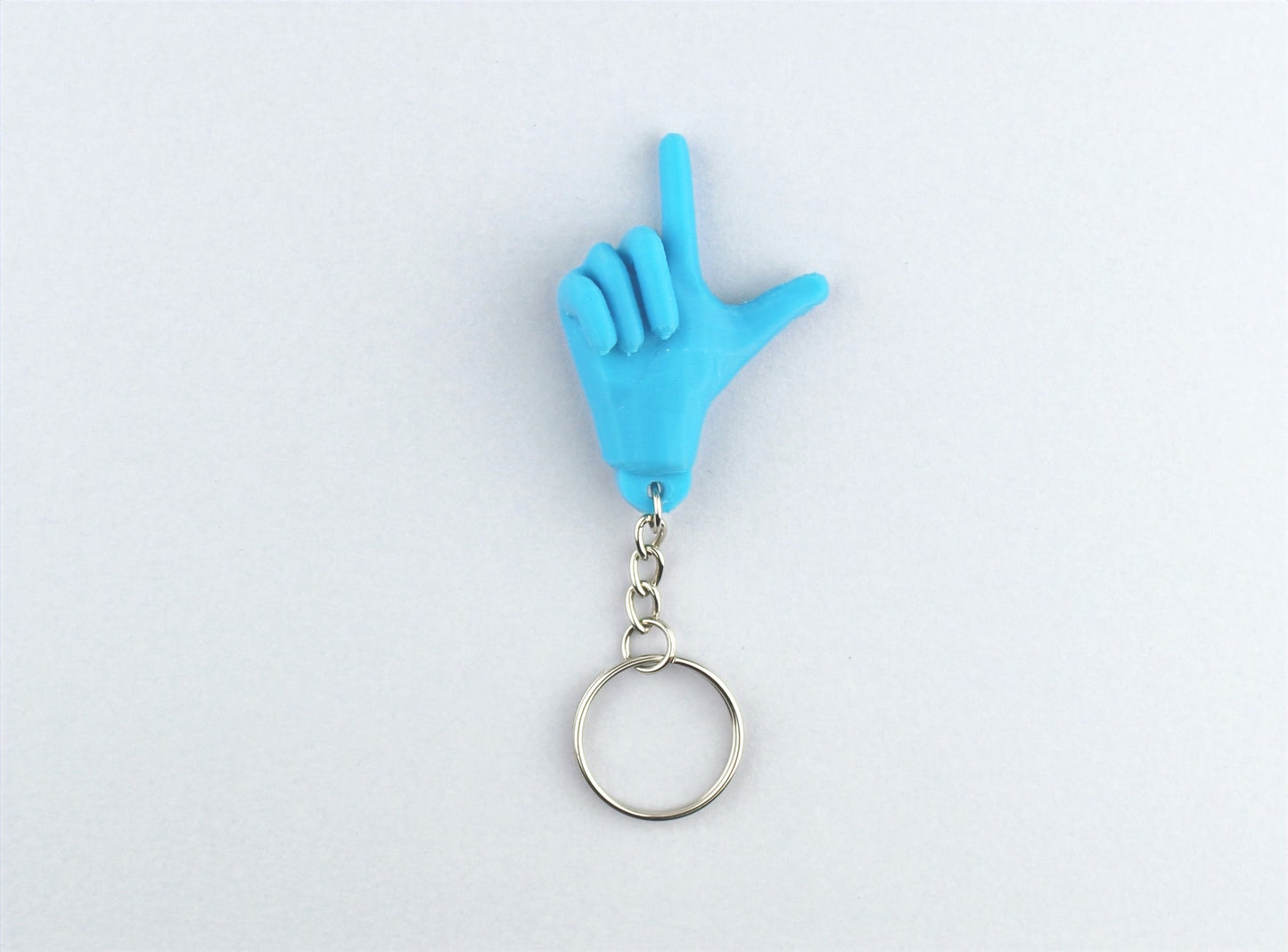 L-Shaped Hand Gestures Keychains