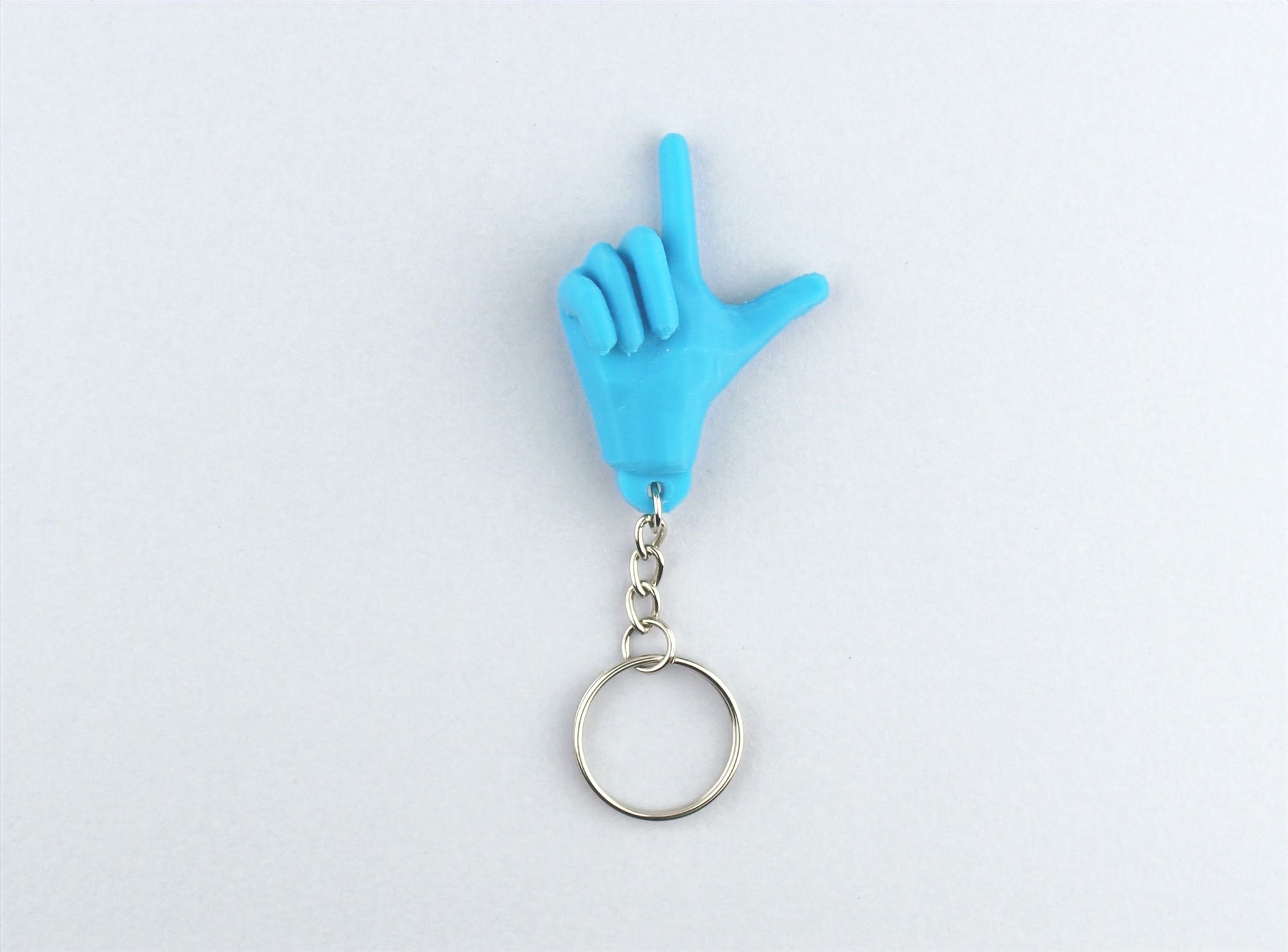 L-Shaped Hand Gestures Keychains