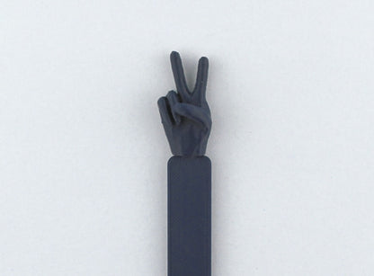 Peace Hand Gesture Bookmark