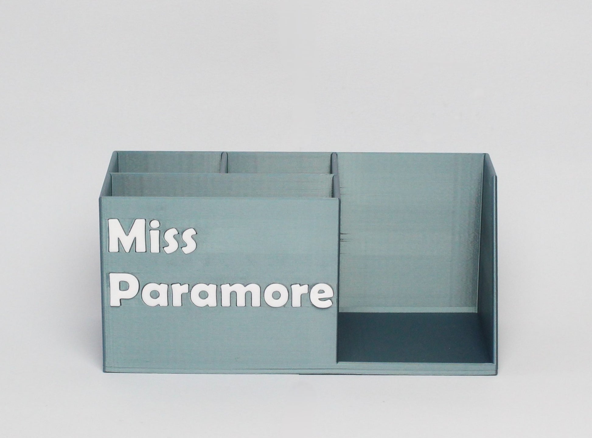 3D Printed Personalised Desk Organiser