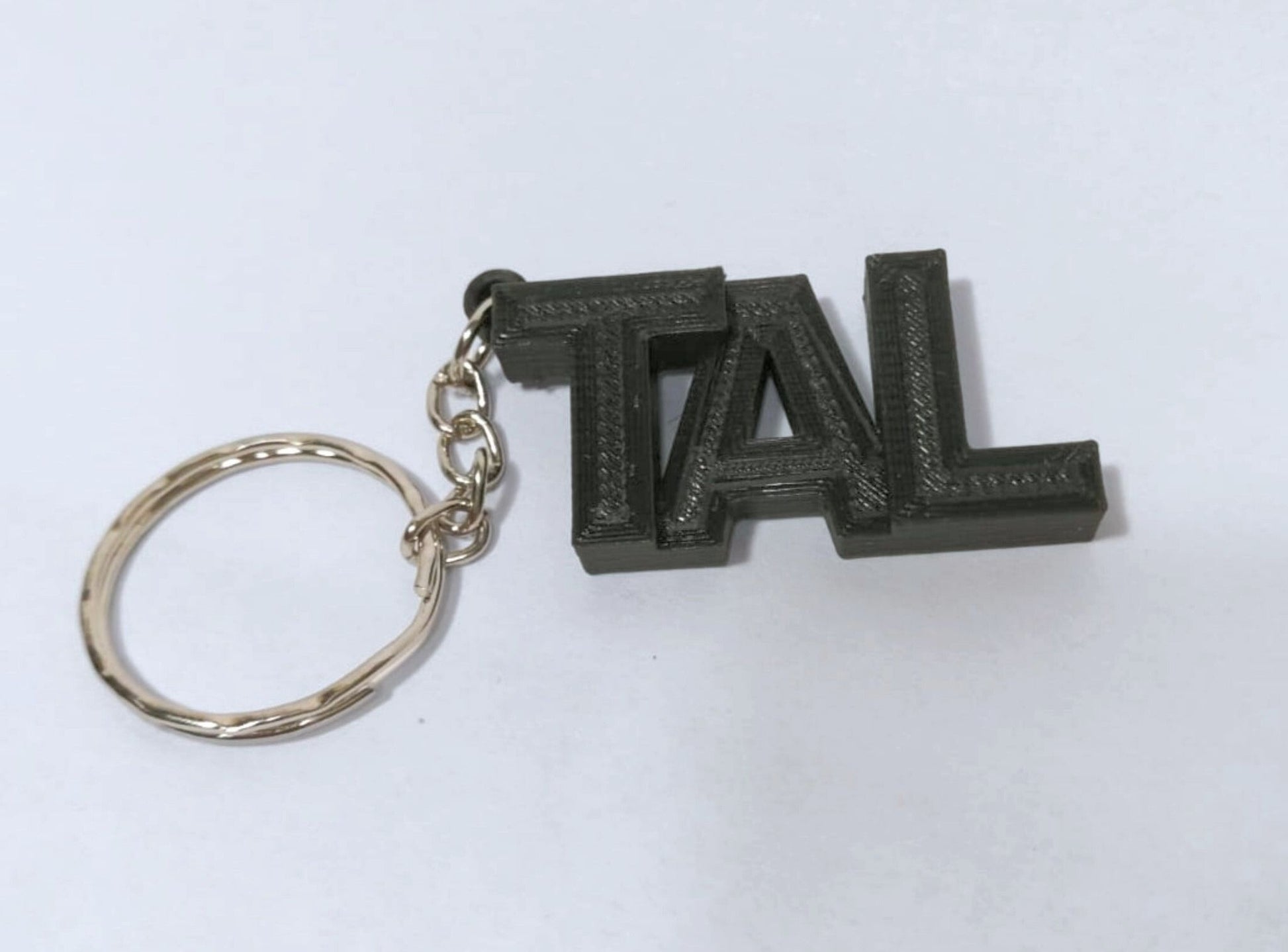 3D Printed  Personalised Name Keychain-Tal