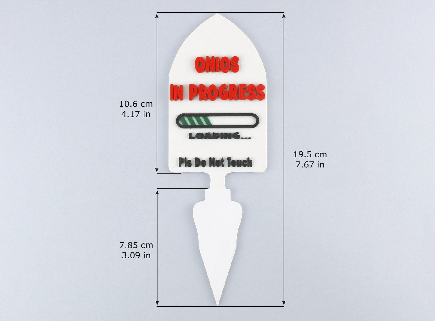 Personalised Trowel Shaped Plant Marker