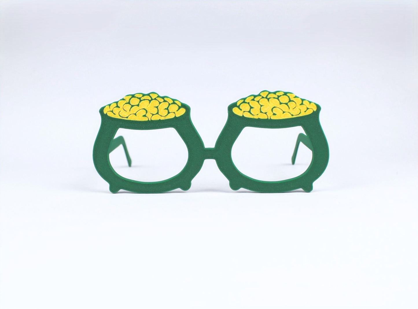 3D Printed St. Patrick's Day Pot Of Gold Glasses