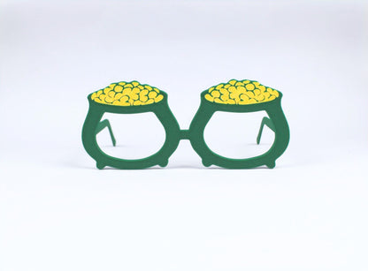 3D Printed St. Patrick's Day Pot Of Gold Glasses
