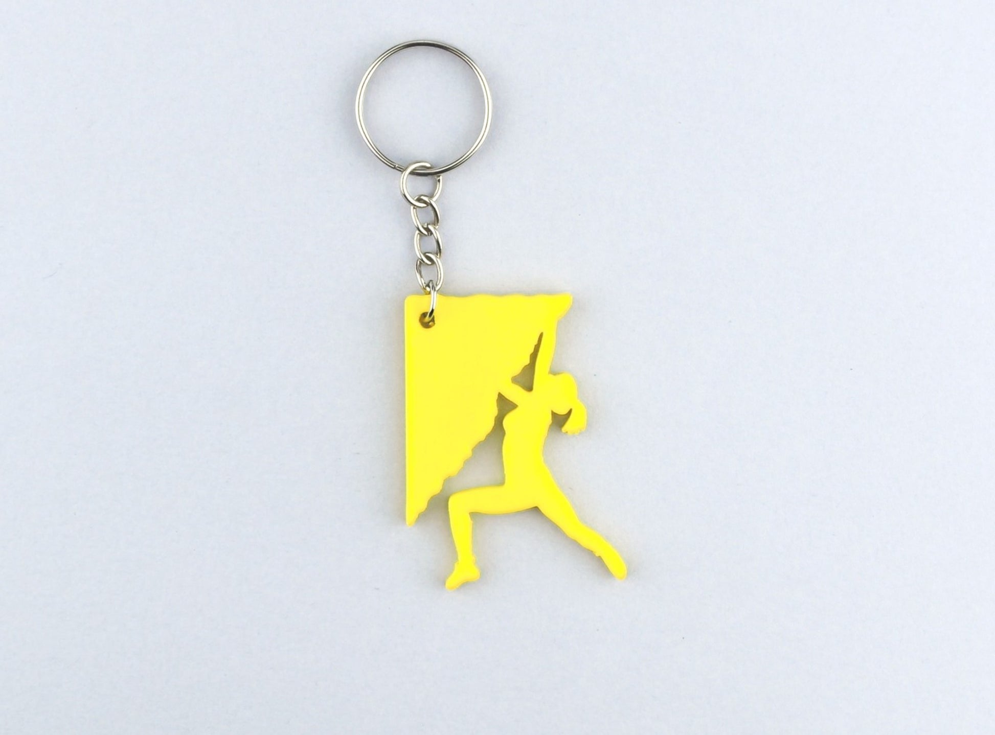 Rock Climbing Figure Keychain