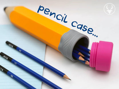 Giant Pencil-Shaped Pencil Case