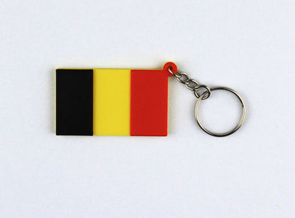 Flag of Belgium Keyring