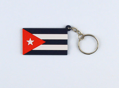 Flag of Cuba Keyring