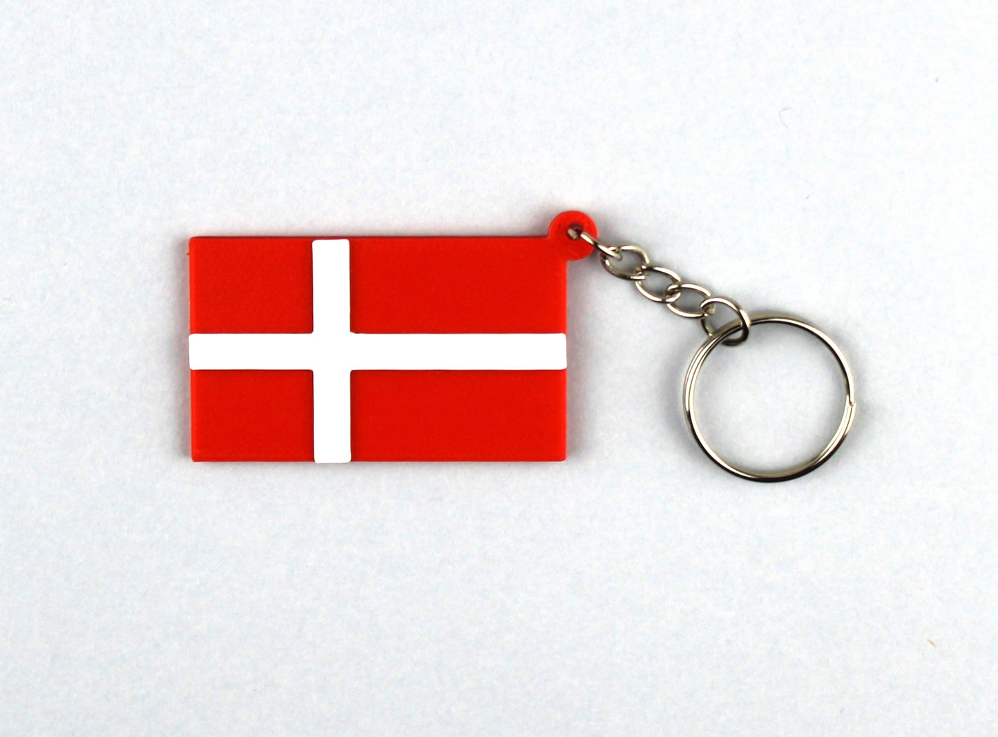 Flag of Denmark Keyring