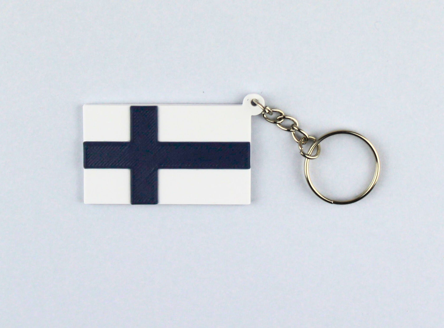 Flag of Finland Keyring