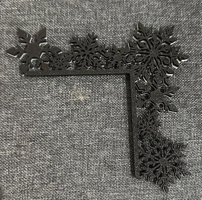 Christmas Snowflake Light Switch Frame