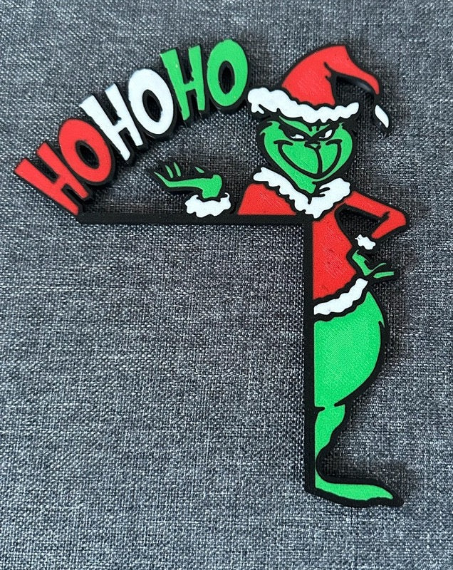 Grinch Door Corner or Light Switch Topper