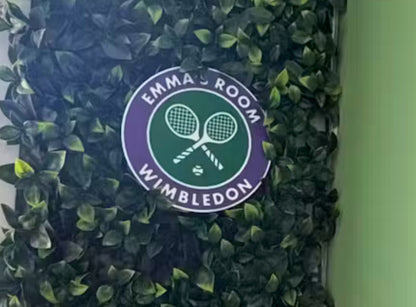 Personalised 3D Printed Wimbledon Room Sign