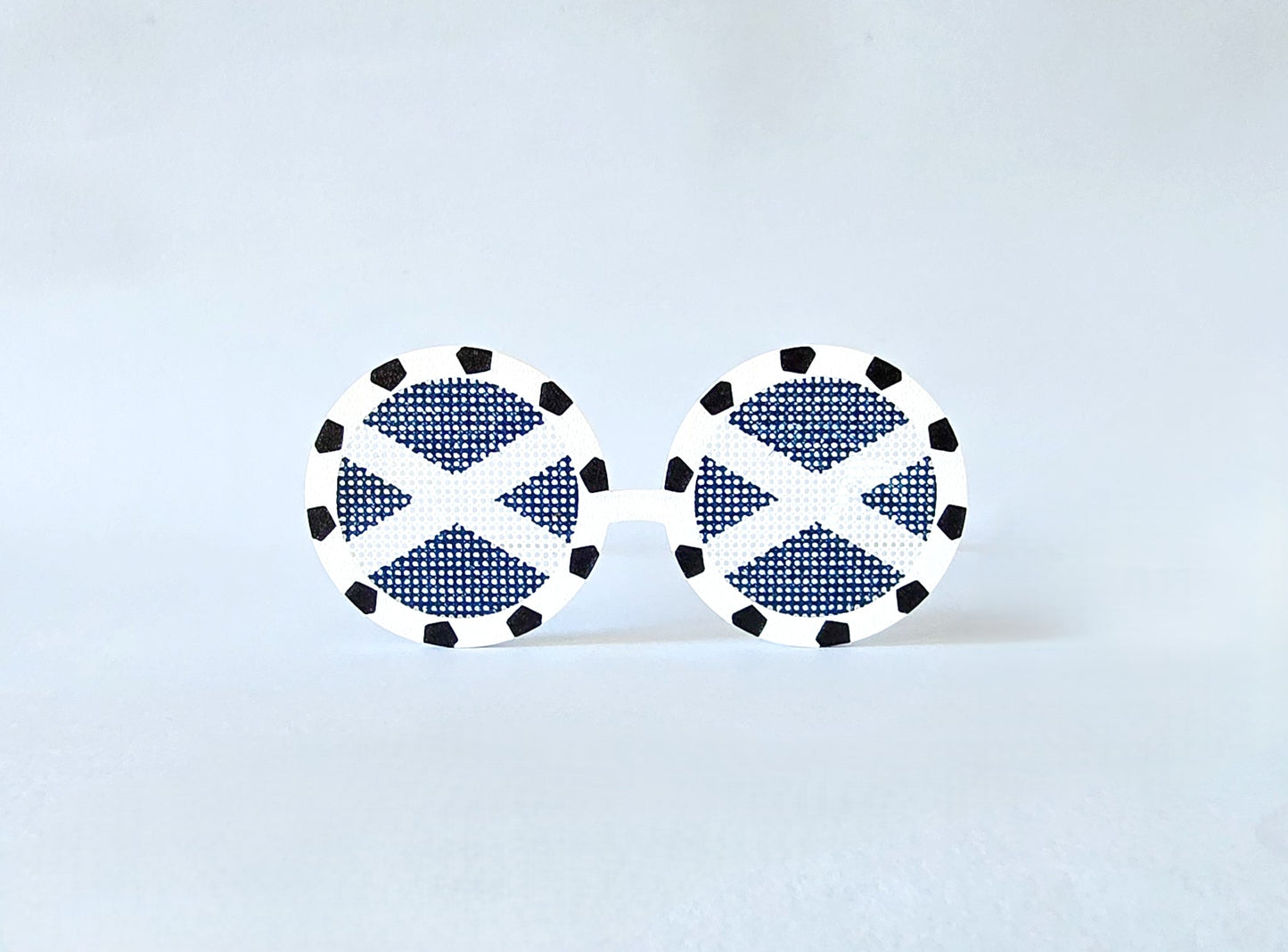 Scotland Flag Novelty Football Glasses