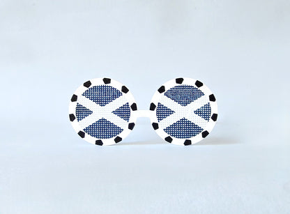Scotland Flag Novelty Football Glasses
