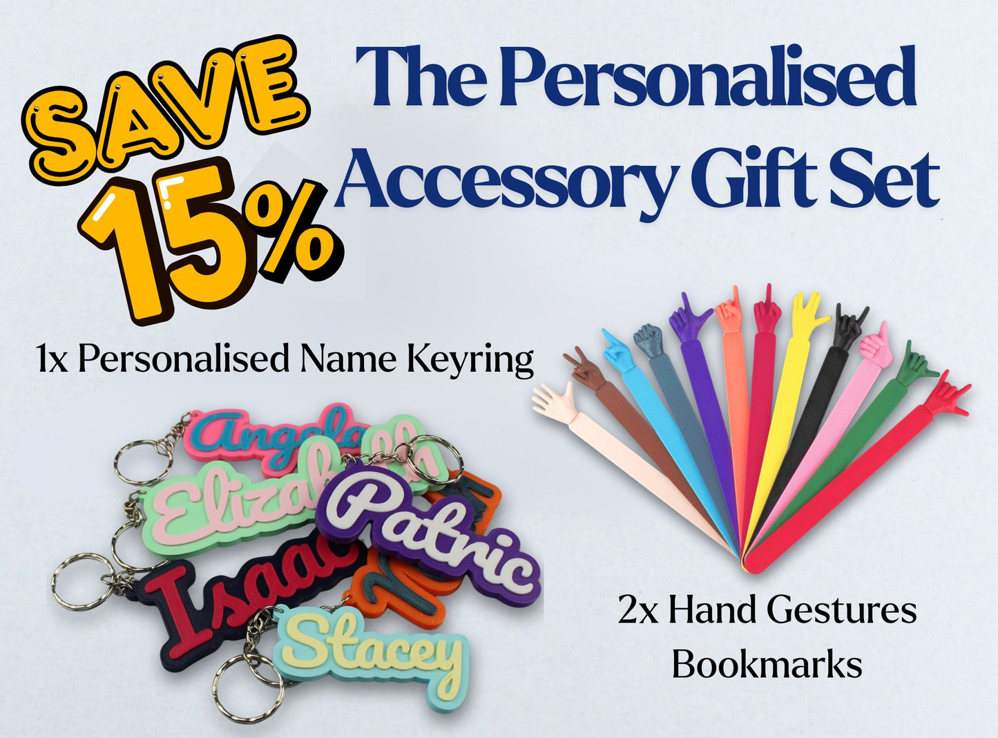 The Personalised Accessory Gift Set