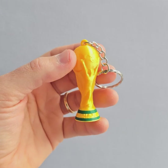 World Cup Trophy Replica Keyring
