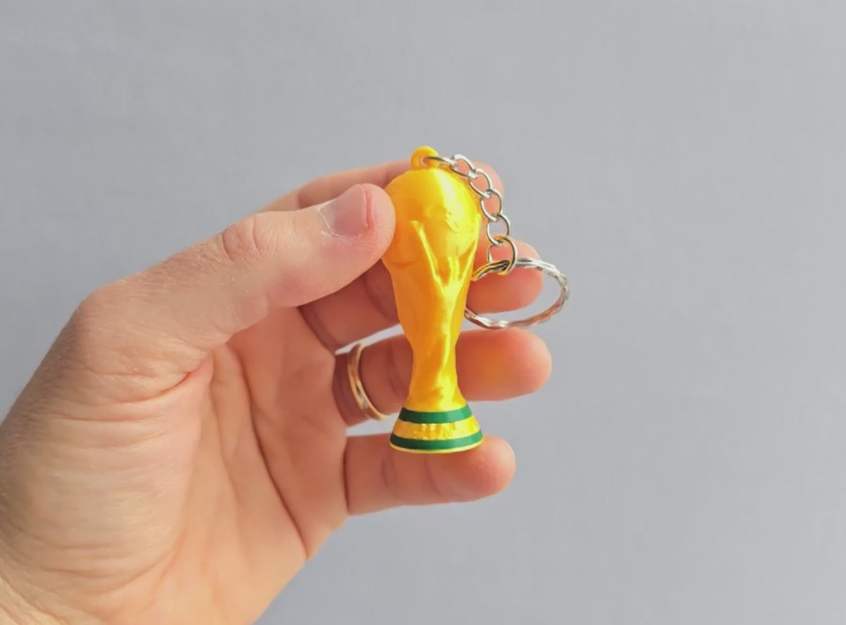 World Cup Trophy Replica Keyring