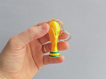 World Cup Trophy Replica Keyring